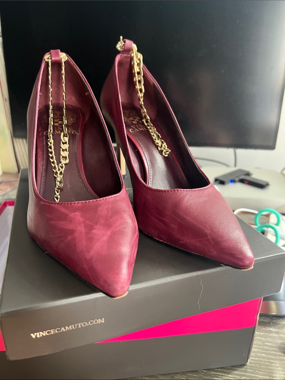 Vince Camuto Elderberry Ankle-Strap Pumps